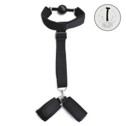 Fetish Mordaça Com Algemas Neoprene
