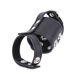 Leather Chastity Sheath