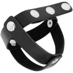 Funda din Piele de Castitate Pentru Testicule