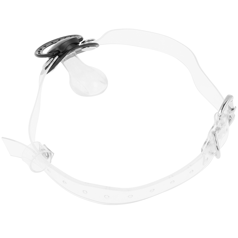Transparent Pacifier Gag Transparent Pacifier Gag