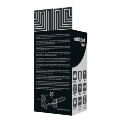 Tap anal amb anell doble negre