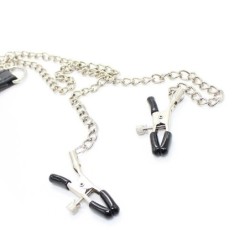 Nippelklemmen mit Ketten und Penisring