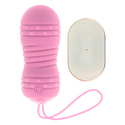 Oeuf Télécommandé 7 Modes Rotation Rose