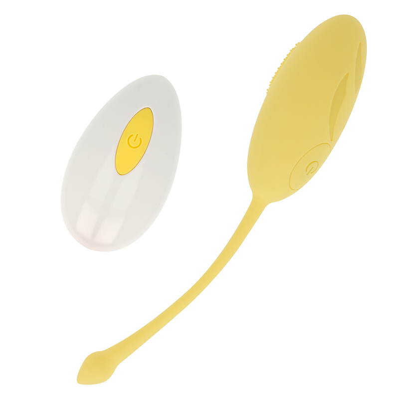Oeuf Vibrant Texturé 10 Modes Jaune