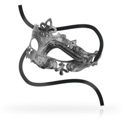 Masks Veneetsia-stiilis Hõbedane Silmamask