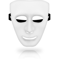 Masks Mascara Blanche Taille Unique