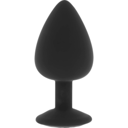 Anal Plug Silikone Diamond Størrelse L 9 Cm