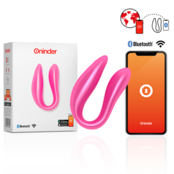 Lissabon G-Punkt & Klitoris Stimulator Rosa - Kostenlose App Rosa