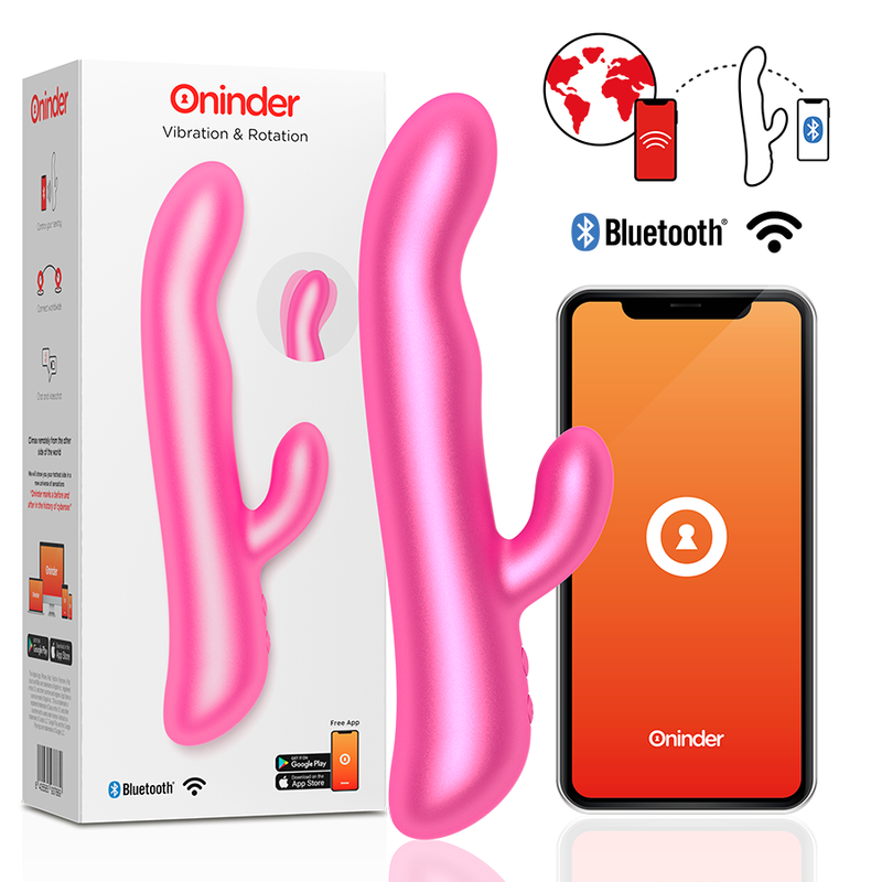 Oslo Vibratie & Rotatie Roze - Gratis App