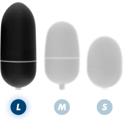 Oeuf Vibrant Télécommandé L Noir