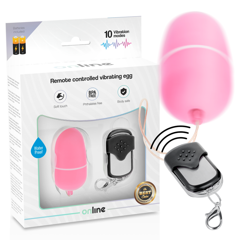 Vibrator Ei Fernbedienung M Rosa
