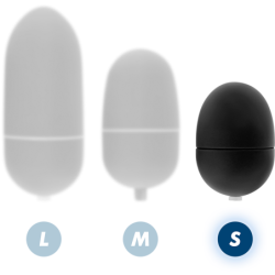 Vibrator Ei mit Fernbedienung S Schwarz