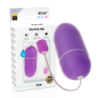 Vibratorius kiaušinis atsparus vandeniui violetinis