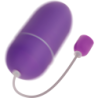 Vibratorius kiaušinis atsparus vandeniui violetinis