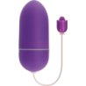 Vibratorius kiaušinis atsparus vandeniui violetinis