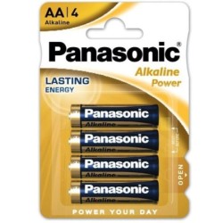 Bronze Alkaline Elementas Aa Lr6 Blisteris*4