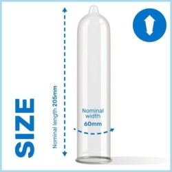King Ms Extra Hosszú és Széles Óvszer 12 Darabos