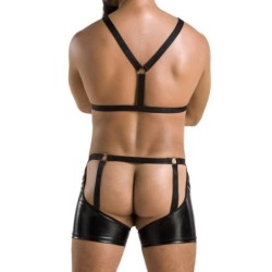047 Set Aron Schwarz L/Xl
