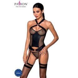 Amanda Corset Cuero Ecologico S/M