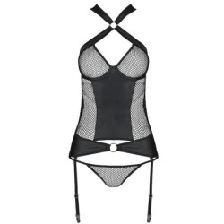 Amanda Corset Cuir Ecològic S/M