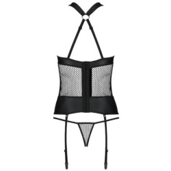 Amanda Corset Cuir Ecològic S/M