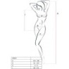 Bs094 Bodystocking Hvid One Size