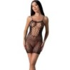Bs096 Bodystocking Negre Talla Única