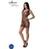 Bs097 Bodystocking Melns Viens Izmērs