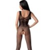 Bs098 Bodystocking Negro Talla Unica
