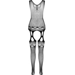 Bs099 Meia-Corpo Preta Tamanho Único