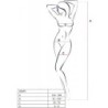 Bs099 Bodystocking Rød One Size