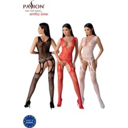 Bs099 Bodystocking Sarkans Viens Izmērs