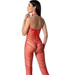 Bs100 Bodystocking Vermell Talla Única