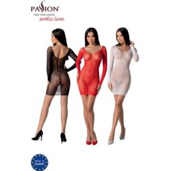 Bs101 Bodystocking Hvid One Size