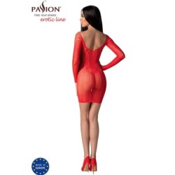Bs101 Bodystocking Röd One Size