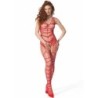 Bs 102 Bodystocking Röd One Size