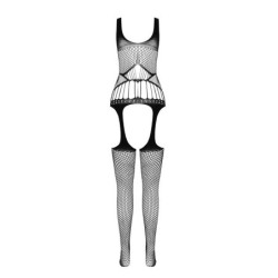 Bs 106 Bas Résille Intégral Rouge Taille Unique