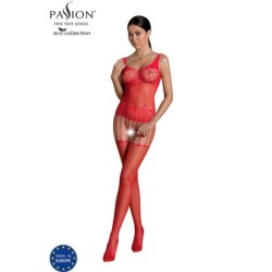 Eco Collection Bodystocking Eco Bs001 Roșu
