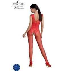 Eco Collection Bodystocking Eco Bs003 Rood