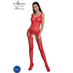 Eco Collection Bodystocking Eco Bs005 Červená
