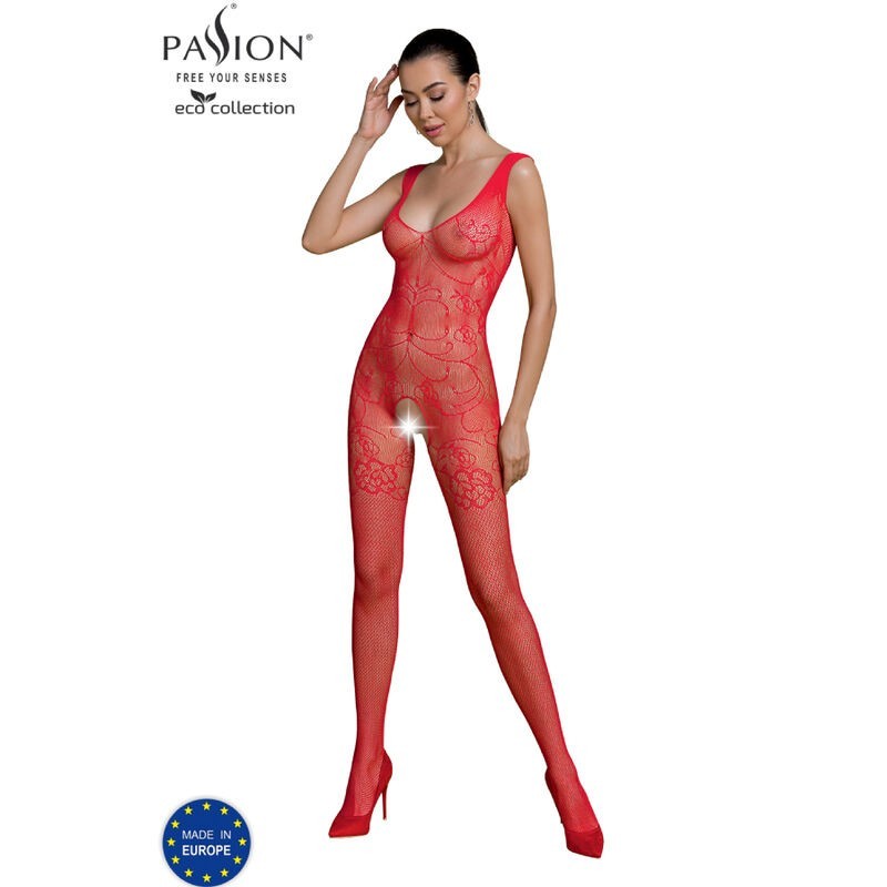 Eco Collection Bodystocking Eco Bs012 Crvena