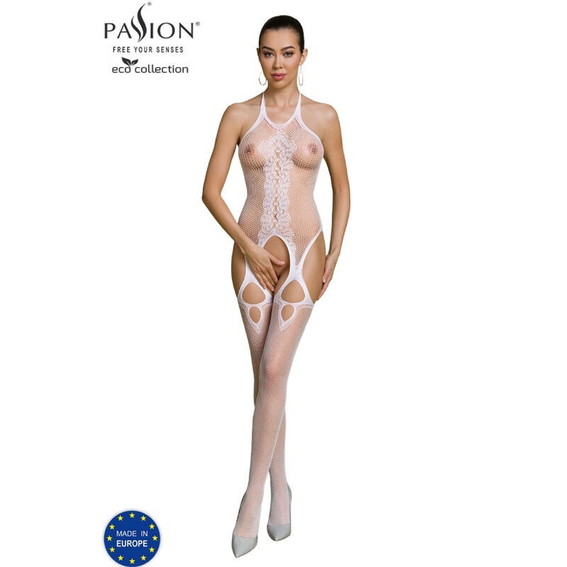 Eco Collection Bodystocking Eco Bs013 Wit