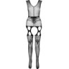 Eco Collection Bodystocking Eco Bs014 Rdeča