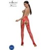 Eco Collection Bodystocking Eco S001 Rdeča