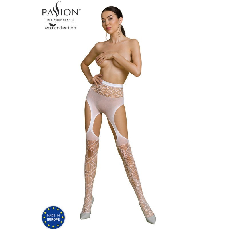 Eco Collection Bodystocking Eco S005 Bijela