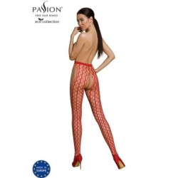 Eco Collection Bodystocking Eco S007 Rouge