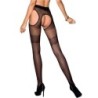 Tiopen 002 Black 3/4 Stockings 20 Denier