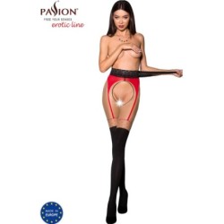Tiopen 003 Чорапи Червен 1/2 20/40 Den