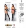 Tiopen 003 Чорапи Червен 1/2 20/40 Den