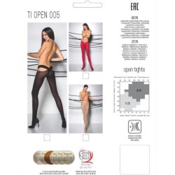 Tiopen 005 Strømper Sort 1/2 60 Den